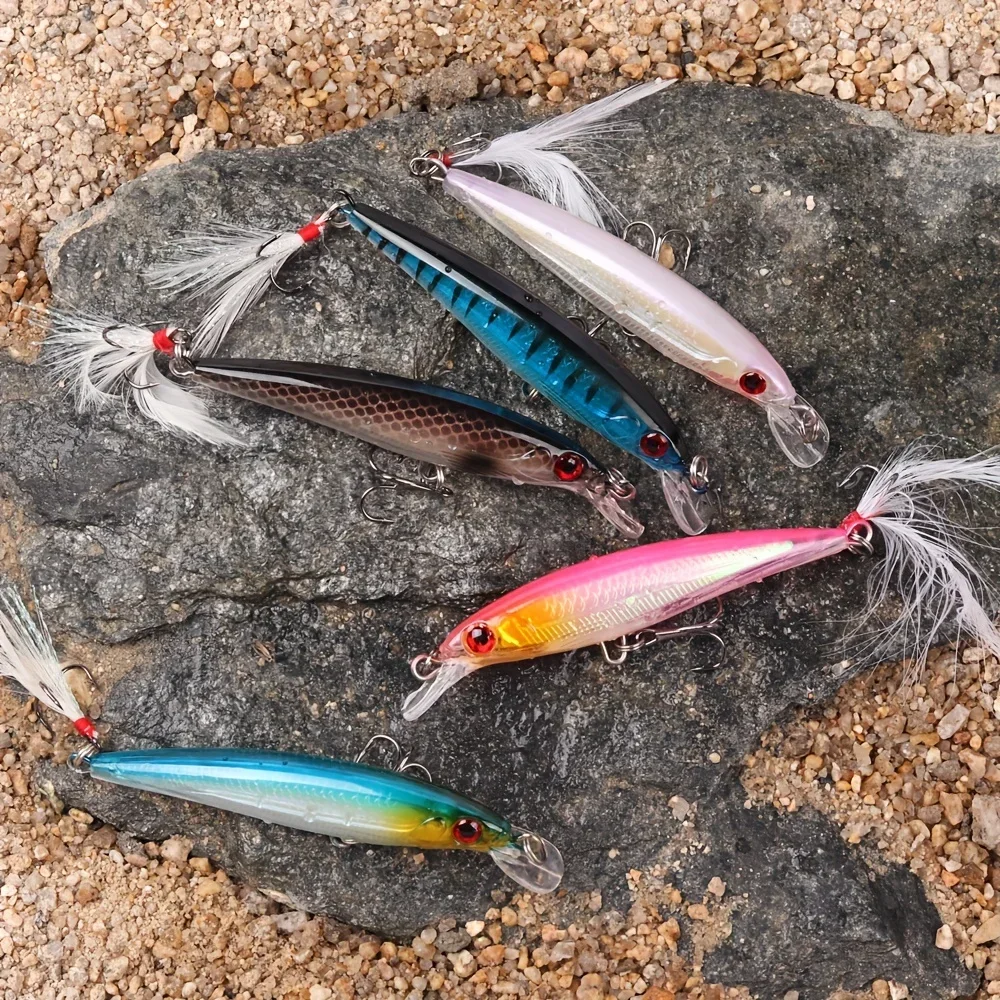 Fishing Hook Box - Leurre de pêche bionique méné yeux