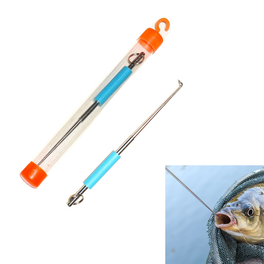Fishing Hook Sharpener - Extracteur d'hameçon facile en acier inoxydable,