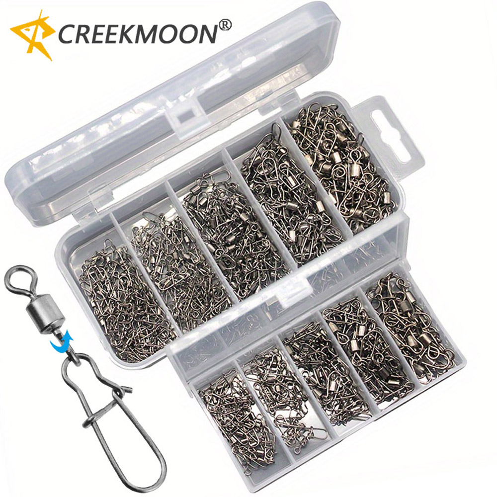 Fishing Hook Stainless Steel - Kit d'accessoires de pêche 95/210 pièces,
