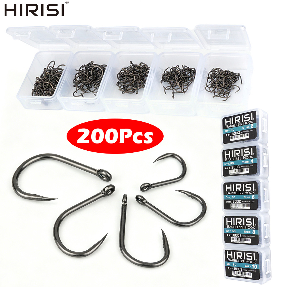 Fishing Hook Assortment - Hirisi 8002 200 hameçons de pêche