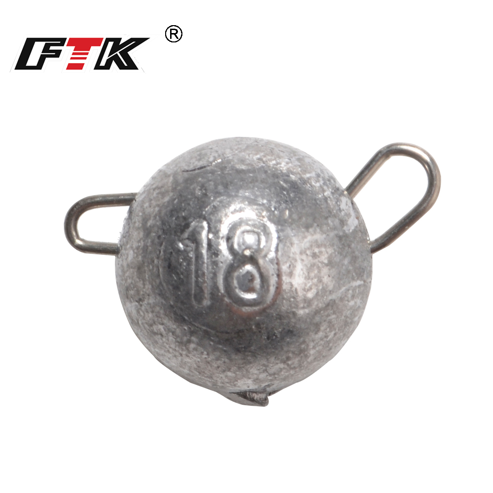 Fishing Hook Jig - FTK 5 pièces tête de gabarit
