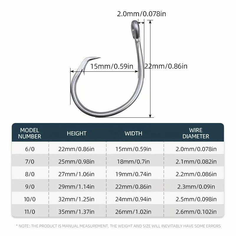 30 pièces/boîte hameçons de pê - Fishing Hook Circle avis et prix