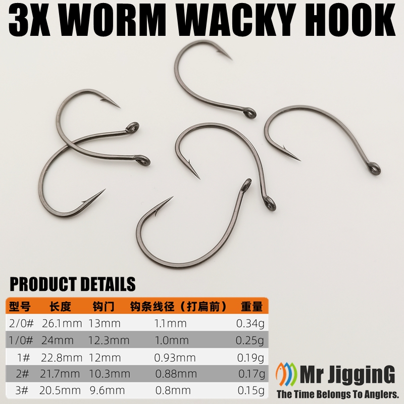 Mr JigginG PTFE Super glisser  - Fishing Hook Offset avis et prix