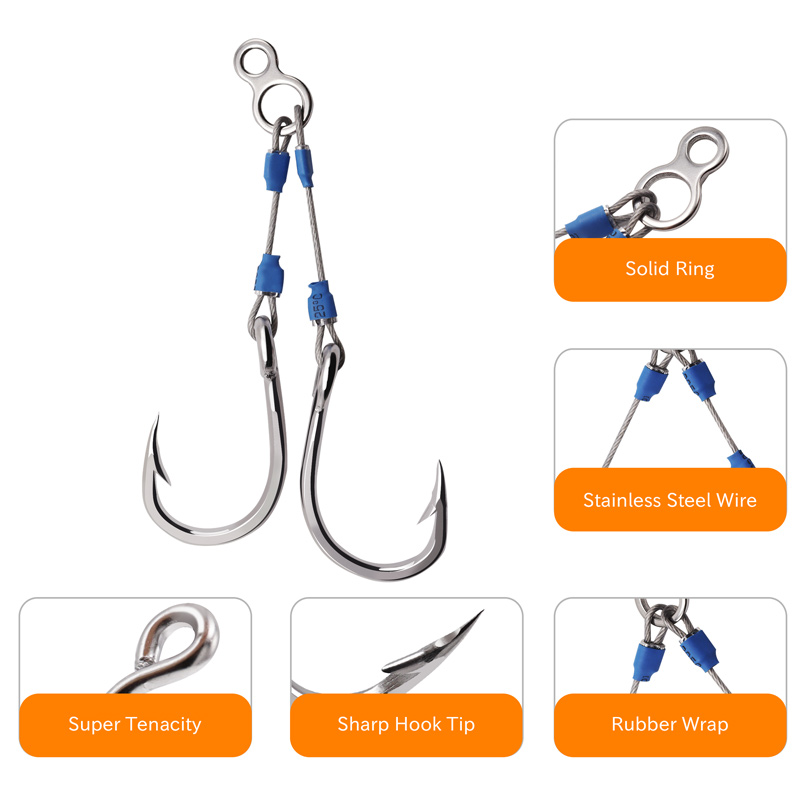 Hameçons d'assistance en fil d - Fishing Hook Assortment avis et prix