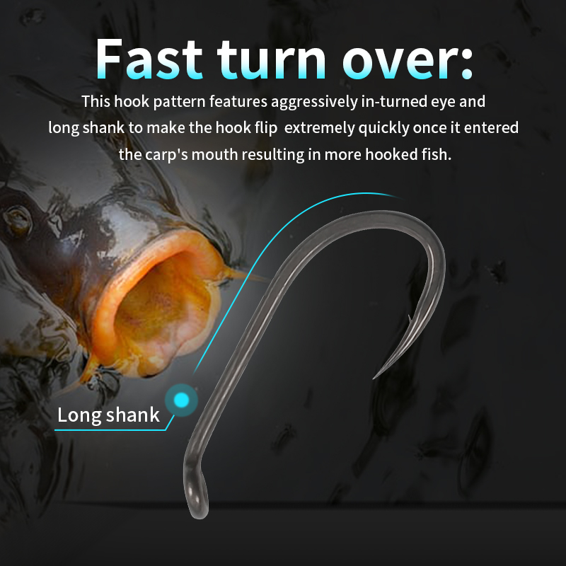 Lot de 10 hameçons de pêche à  - Fishing Hook Barbless avis et prix