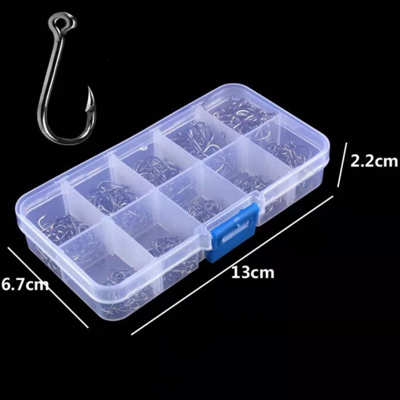 100-400 pièces/boîte 3 # -12 # - Fishing Hook Circle avis et prix