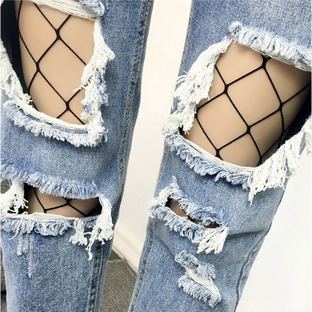 Collants résille Sexy pour fem - Fishing Hook Size avis et prix