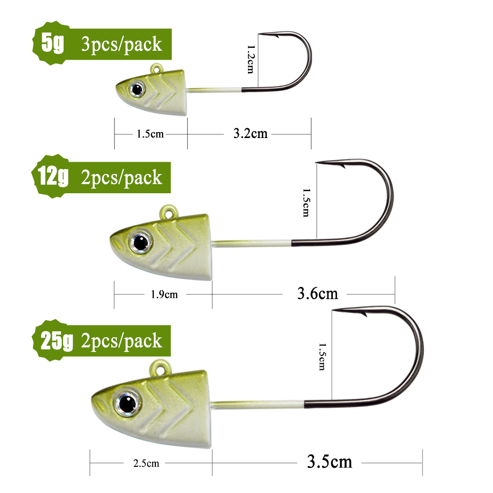 Hameçons de pêche FTK 5g 12g 2 - Fishing Hook Assortment avis et prix