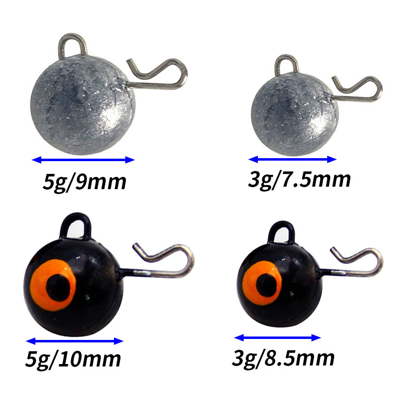 Plombs de poids de pêche à bou - Fishing Hook Jig avis et prix
