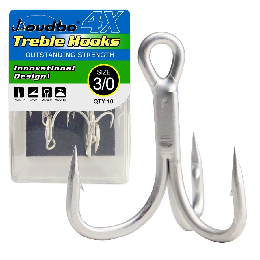 Hameçons triples de pêche en a - Fishing Hook Barbless avis et prix