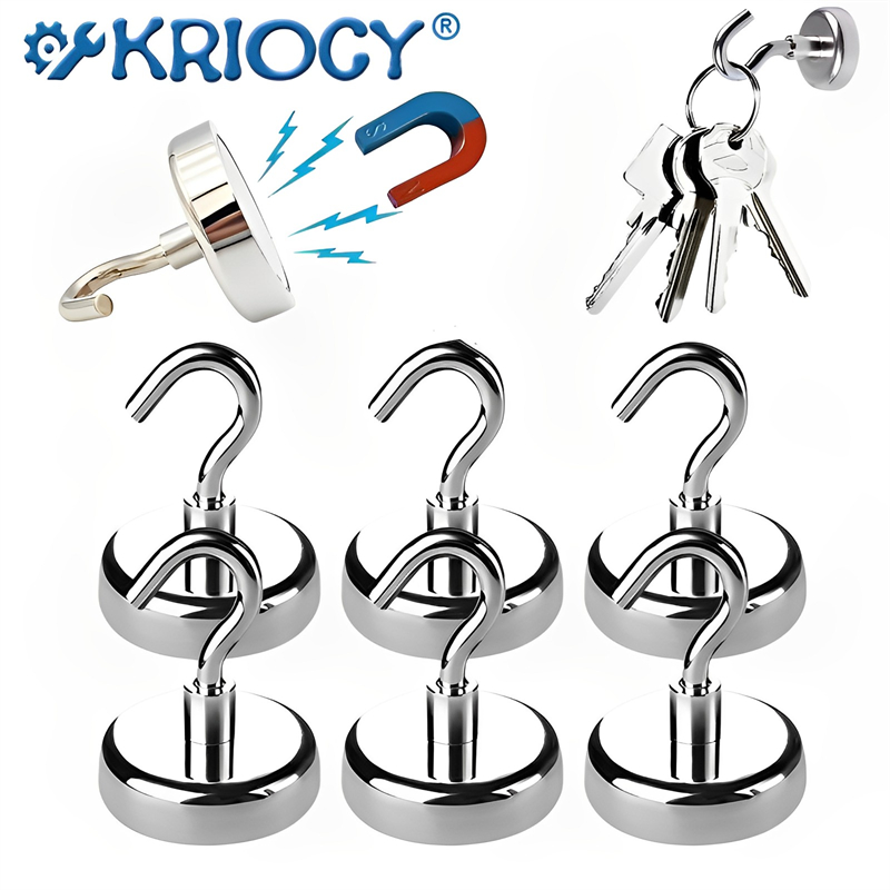 Crochet magnétique rond puissa - Fishing Hook Stainless Steel avis et prix