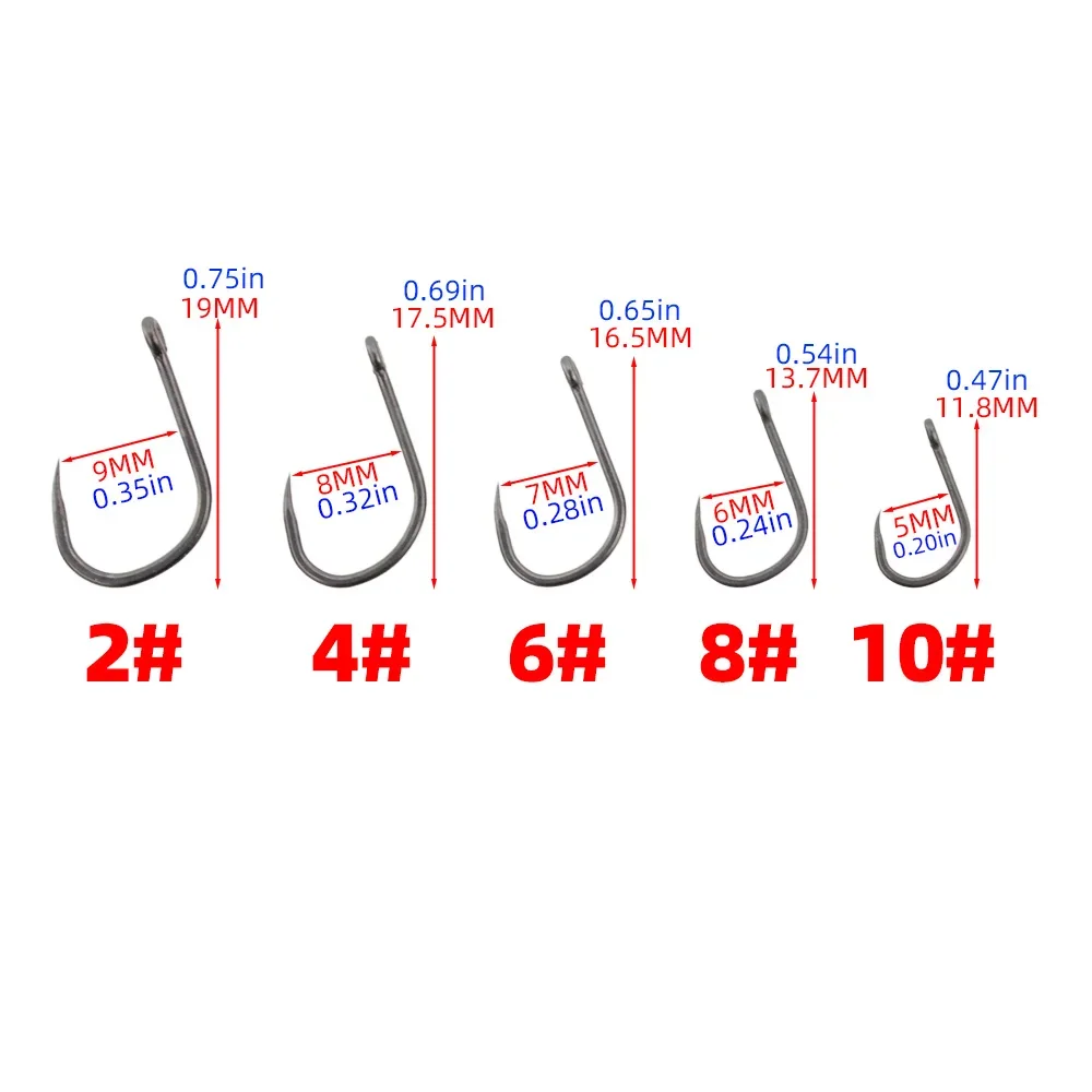 Hirisi 8002 200 hameçons de pê - Fishing Hook Assortment avis et prix