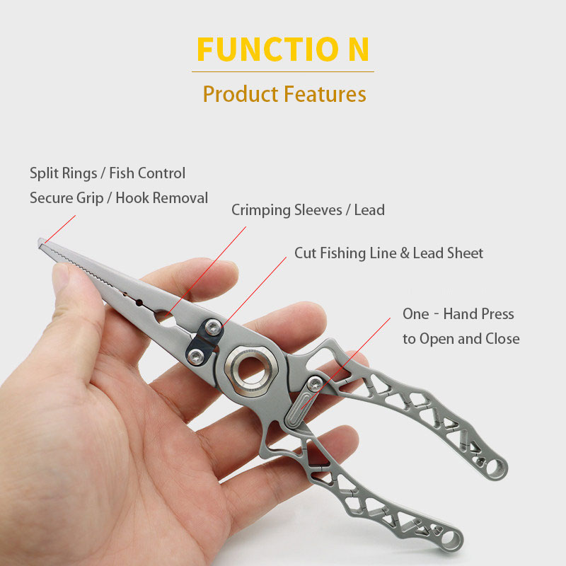 Pince de pêche portable en aci - Fishing Hook avis et prix
