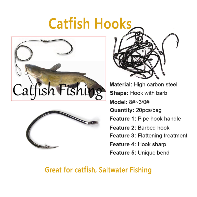 Wifreo 20 pièces V forme poiss - Fishing Hook Assortment avis et prix