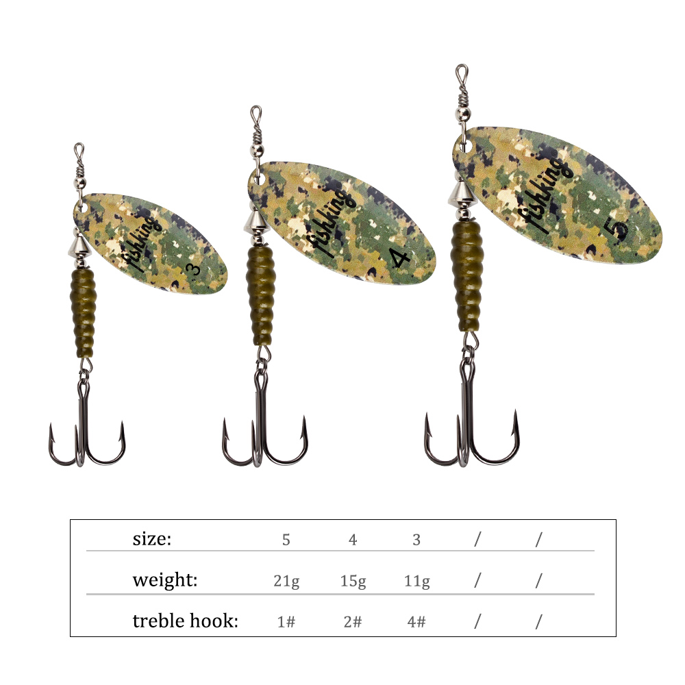 NGB Spinner appât pêche leurre - Fishing Hook Treble avis et prix