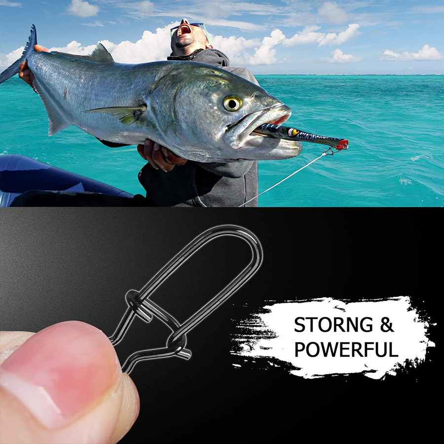 50 pièces Snaps à manivelle en - Fishing Hook Stainless Steel avis et prix