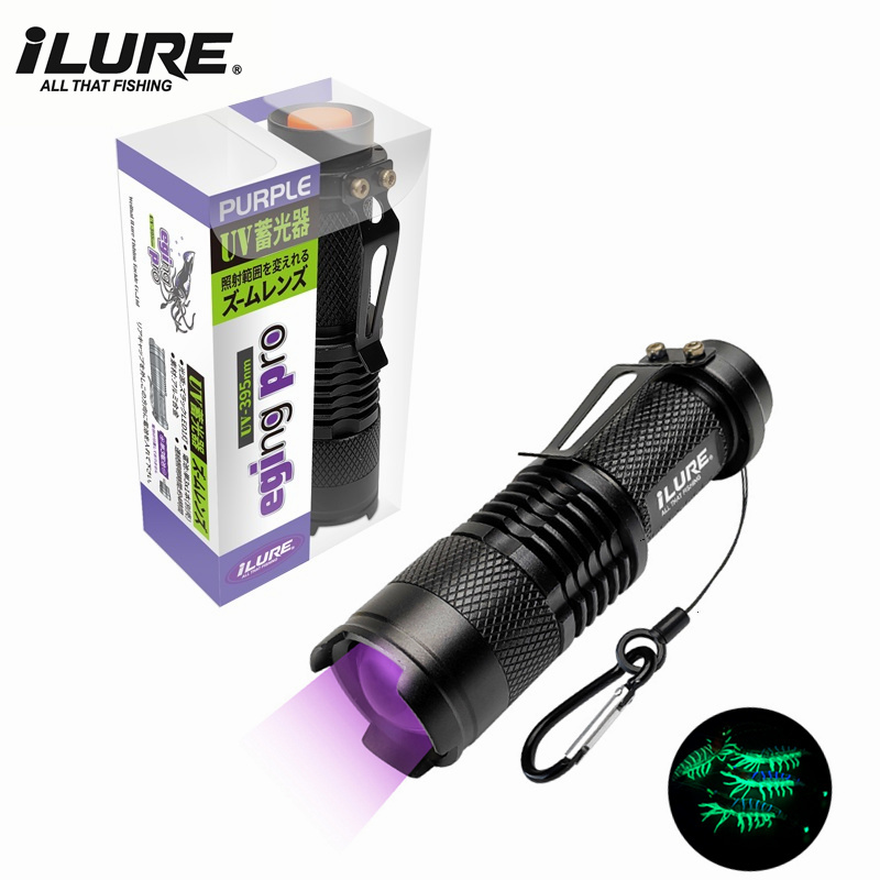 Mini lampe de poche UV 395nm,  - Fishing Hook Jig avis et prix
