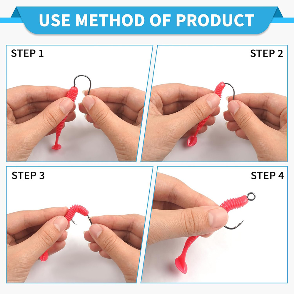 70 pièces crochets simples de  - Fishing Hook Offset avis et prix