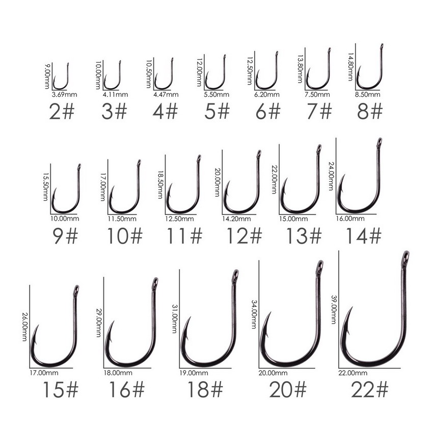Hameçons avec revêtement en ac - Fishing Hook Circle avis et prix