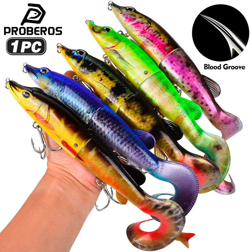 PROBEROS 1PC Leurre Articulé 2 - Fishing Hook Treble avis et prix