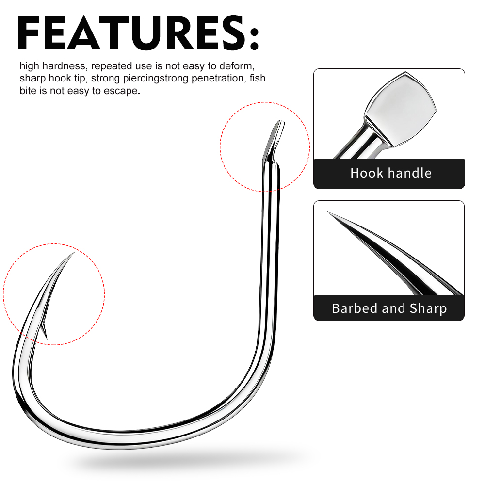 Proberos 20PCS/BOÎTE Hameçons  - Fishing Hook Circle avis et prix