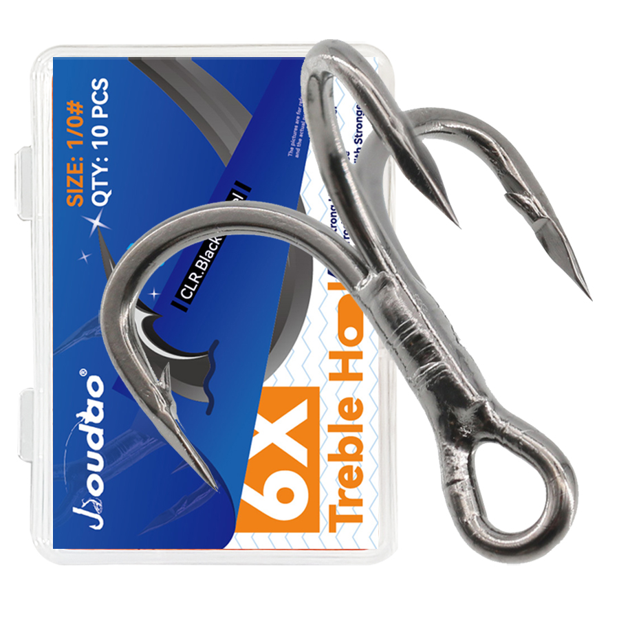 6X hameçons triples de pêche n - Fishing Hook Offset avis et prix