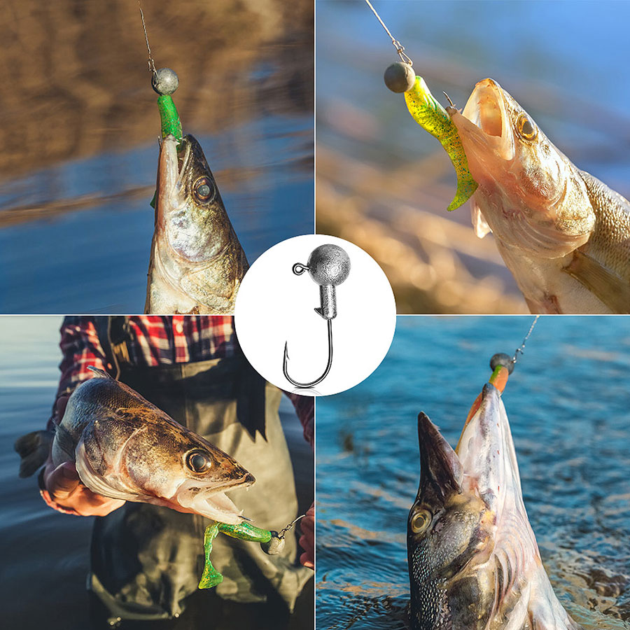 Hameçons à tête plombée WODJYJ - Fishing Hook Offset avis et prix