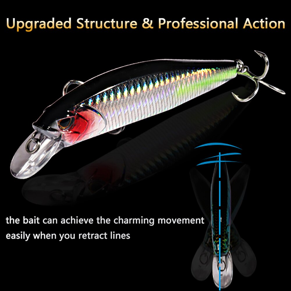 Péné coulant 19g flottant Jerk - Fishing Hook Treble avis et prix